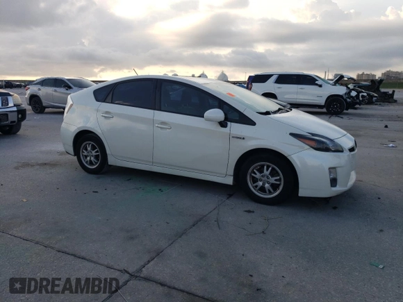 2010 Toyota Prius Four with VIN JTDKN3DU5A1251665, listed as a Copart auction lot 54578465 with Not Provided miles and Salvage Title. Bid and sale history available at DreamBid. Image 4.