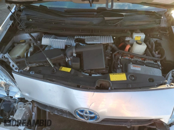 2011 Toyota Prius I with VIN JTDKN3DU8B0255314, listed as a Copart auction lot 87222864 with 143,517 mi miles and Salvage Title. Bid and sale history available at carsss.com. Image 11.