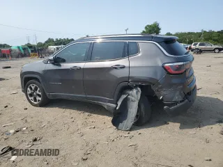 2017 Jeep Compass Limited с VIN 3C4NJDCB1HT688595, выставлен на аукционе Copart как лот 58960745 с пробегом 84 565 миль миль и Списание • Salvage title. История ставок и продаж доступна на DreamBid. Изображение 2.
