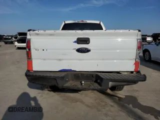 2014 Ford F-150 XL with VIN 1FTMF1CM2EKD70205, listed as a Copart auction lot 43963335 with 214,912 mi miles and Salvage title. Bid and sale history available at DreamBid. Image 6.