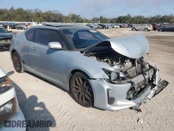 2014 Scion tC with VIN JTKJF5C7XE3068331, listed as a Copart auction lot 44684715 with 141,621 mi miles and Salvage Title. Bid and sale history available at carsss.com. Image 4.