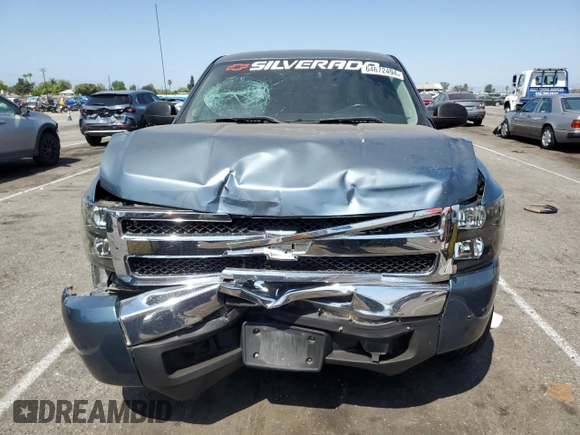 2011 Chevrolet Silverado 1500 LT with VIN 1GCRCSEA8BZ297190, listed as a Copart auction lot 64672494 with 163,472 mi miles and Salvage Title. Bid and sale history available at DreamBid. Image 5.