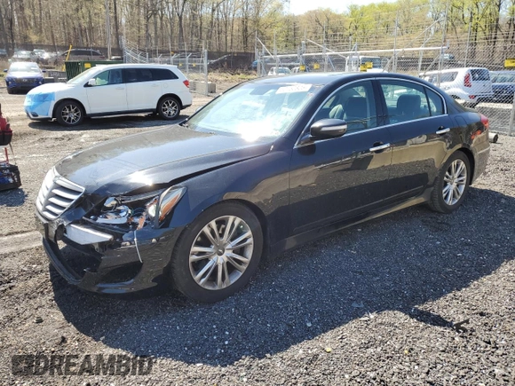 2012 Hyundai Genesis 3.8L z VIN KMHGC4DD2CU179287, wystawiony jako Copart lot #52550805 z przebiegiem 132 284 mil mil oraz Szkody całkowita. Historia ofert i sprzedaży dostępna na DreamBid. Obrazek 1.