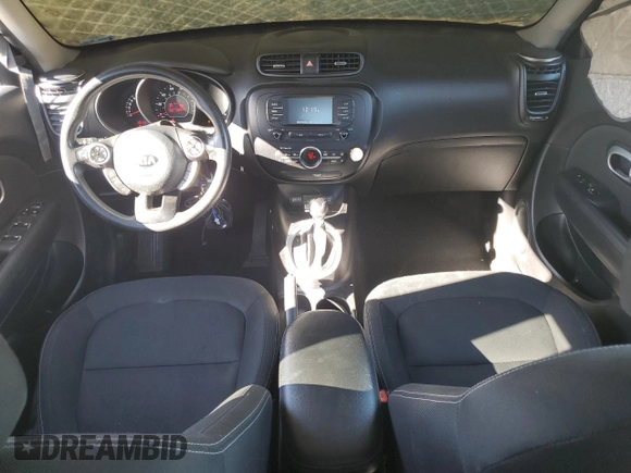 2017 Kia Soul + with VIN KNDJP3A55H7448233, listed as a Copart auction lot 49351775 with 82,347 mi miles and Salvage Title. Bid and sale history available at DreamBid. Image 8.
