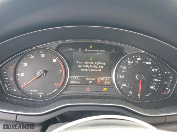 2024 Audi A5 Sportback S line Premium with VIN WAUDACF56RA083957, listed as a Copart auction lot 71393284 with 1,777 mi miles and Salvage Title. Bid and sale history available at carsss.com. Image 9.