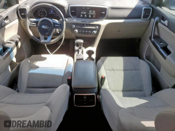 2020 Kia Sportage LX with VIN KNDPMCAC5L7800852, listed as a Copart auction lot 54243295 with 121,445 mi miles and Clean Title. Bid and sale history available at carsss.com. Image 8.