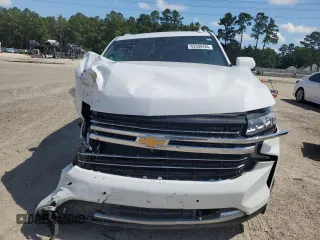 2021 Chevrolet Tahoe LT z VIN 1GNSCNKD1MR130424, wystawiony jako Copart lot #62596485 z przebiegiem 106 648 mil mil oraz Szkoda całkowita • Salvage title. Historia ofert i sprzedaży dostępna na DreamBid. Obrazek 5.