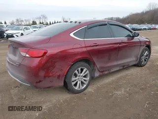 2015 Chrysler 200 Limited with VIN 1C3CCCAB4FN686369, listed as a IAAI auction lot 41509409 with 143,242 mi miles. Bid and sale history available at carsss.com. Image 4.