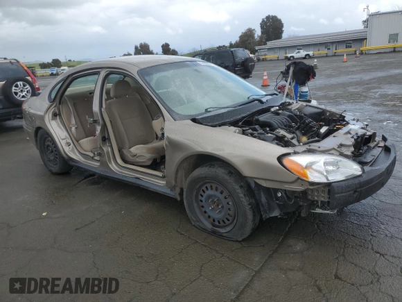 2002 Ford Taurus SE Standard with VIN 1FAFP53U62A152577, listed as a Copart auction lot 51068015 with 28,488 mi miles and Salvage Title. Bid and sale history available at DreamBid. Image 4.