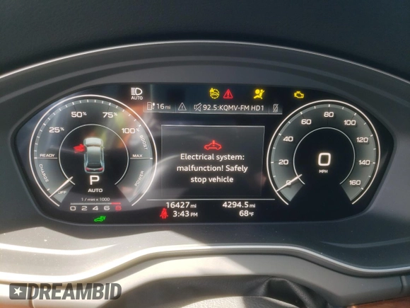 2021 Audi Q5 Premium z VIN WA1G2AFY6M2045525, wystawiony jako Copart lot #50245333 z przebiegiem 16 427 mil mil oraz . Historia ofert i sprzedaży dostępna na DreamBid. Obrazek 9.