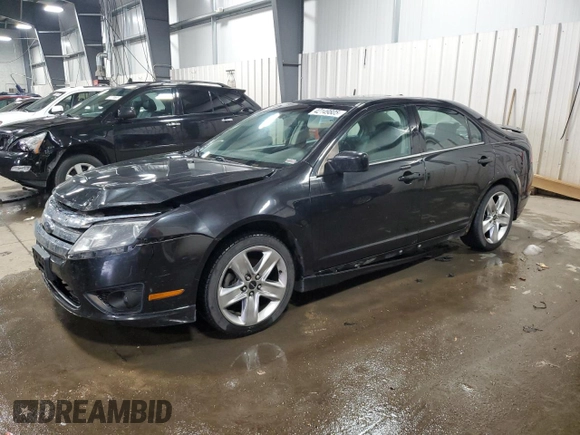 2010 Ford Fusion SPORT with VIN 3FAHP0DC4AR149666, listed as a Copart auction lot 42149805 with 213,925 mi miles and Salvage Title. Bid and sale history available at carsss.com. Image 1.