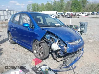 2007 Honda Fit Sport with VIN JHMGD386X7S029838, listed as a IAAI auction lot 41942513 with 141,612 mi miles. Bid and sale history available at carsss.com. Image 1.