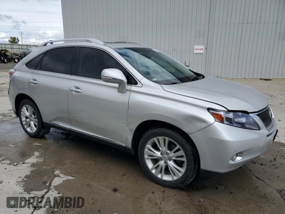 2011 Lexus RX with VIN JTJBC1BAXB2034317, listed as a Copart auction lot 51481395 with 250,127 mi miles and Salvage Title. Bid and sale history available at carsss.com. Image 4.