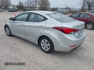 2016 Hyundai Elantra SE with VIN 5NPDH4AE7GH728956, listed as a IAAI auction lot 42060018 with 199,829 mi miles. Bid and sale history available at carsss.com. Image 3.