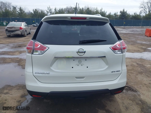 2016 Nissan Rogue S with VIN JN8AT2MV2GW139801, listed as a IAAI auction lot 41593327 with 106,274 mi miles. Bid and sale history available at carsss.com. Image 16.