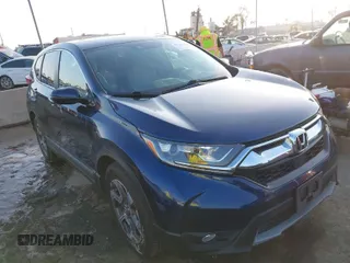 2017 Honda CR-V EX with VIN 7FARW1H50HE013666, listed as a IAAI auction lot 41543918 with 112,779 mi miles. Bid and sale history available at carsss.com. Image 1.