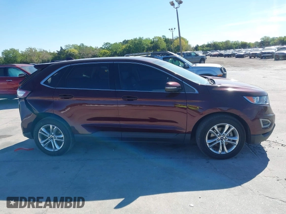2017 Ford Edge SEL with VIN 2FMPK3J9XHBB87079, listed as a IAAI auction lot 41839642 with 106,391 mi miles. Bid and sale history available at carsss.com. Image 13.