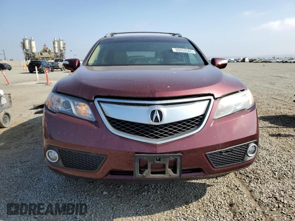 2013 Acura RDX Technology with VIN 5J8TB4H50DL013934, listed as a Copart auction lot 60252505 with 154,642 mi miles and Salvage title. Bid and sale history available at DreamBid. Image 5.