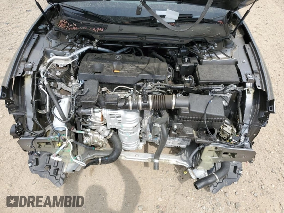 2024 Acura TLX Technology with VIN 19UUB5F48RA001487, listed as a Copart auction lot 50913355 with 5,467 mi miles and Salvage Title. Bid and sale history available at DreamBid. Image 11.