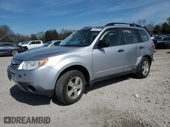 2012 Subaru Forester 2.5X with VIN JF2SHABC4CH464897, listed as a Copart auction lot 51436845 with 169,492 mi miles and Salvage Title. Bid and sale history available at carsss.com. Image 1.