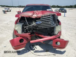 2010 Ford F-150 XL with VIN 1FTFX1CV9AKB84802, listed as a Copart auction lot 56970445 with 220,404 mi miles and Salvage title. Bid and sale history available at DreamBid. Image 5.