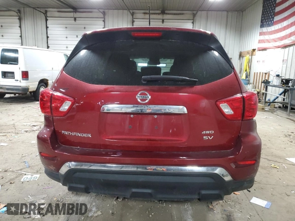 2018 Nissan Pathfinder SL z VIN 5N1DR2MM3JC645270, wystawiony jako Copart lot #55158035 z przebiegiem 88 354 mil mil oraz Nie do naprawy • Non repairable. Historia ofert i sprzedaży dostępna na DreamBid. Obrazek 6.