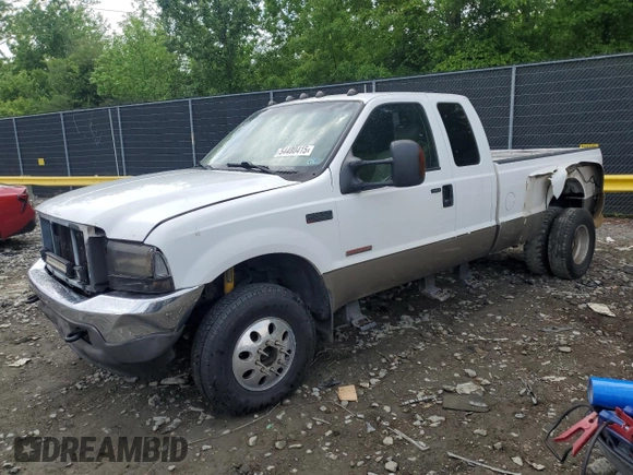 2004 Ford F-350 XL with VIN 1FTWX33P64EC85537, listed as a Copart auction lot 54480415 with Not provided miles and Salvage title. Bid and sale history available at DreamBid. Image 1.