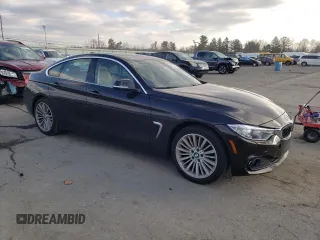 2015 BMW 4 Series 428i xDrive with VIN WBA4C9C57FG135476, listed as a Copart auction lot 82427893 with 76,405 mi miles and . Bid and sale history available at DreamBid. Image 4.
