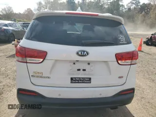 2016 Kia Sorento LX with VIN 5XYPG4A3XGG051455, listed as a Copart auction lot 85659544 with 167,818 mi miles and Salvage Title. Bid and sale history available at carsss.com. Image 6.