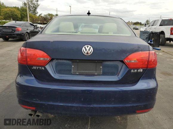 2013 Volkswagen Jetta Sedan SE with VIN 3VWDP7AJ8DM372215, listed as a Copart auction lot 45649585 with 82,274 mi miles and Clean Title. Bid and sale history available at carsss.com. Image 6.