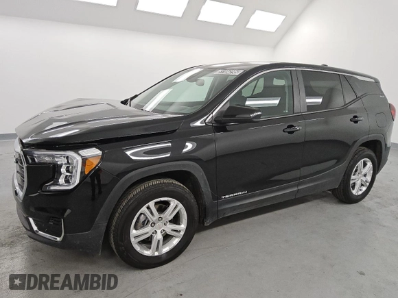 2024 GMC Terrain SLE with VIN 3GKALTEG9RL378065, listed as a Copart auction lot 51104295 with 21,280 mi miles and Clean Title. Bid and sale history available at DreamBid. Image 1.