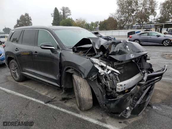 2024 Lexus TX with VIN 5TDAAAA63RS004967, listed as a Copart auction lot 85729624 with 2,740 mi miles and Salvage Title. Bid and sale history available at carsss.com. Image 4.
