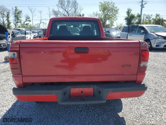 2007 Ford Ranger STX with VIN 1FTYR44U67PA05962, listed as a Copart auction lot 48868755 with 247,664 mi miles and Salvage Title. Bid and sale history available at carsss.com. Image 6.