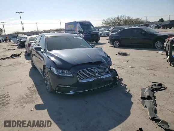 2017 Lincoln Continental Reserve с VIN 1LN6L9NP0H5609465, выставлен на аукционе Copart как лот 84532344 с пробегом Не указан миль и Списание • Salvage title. История ставок и продаж доступна на DreamBid. Изображение 11.