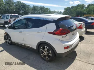 2021 Chevrolet Bolt EV Premier with VIN 1G1FZ6S04M4104157, listed as a Copart auction lot 57440175 with 100,236 mi miles and Salvage title. Bid and sale history available at DreamBid. Image 2.