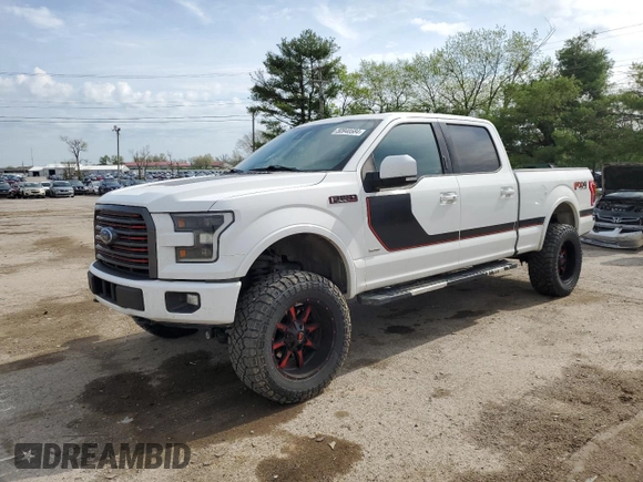 2016 Ford F-150 XLT with VIN 1FTFW1EG3GFC18218, listed as a Copart auction lot 50940584 with 194,047 mi miles and Salvage Title. Bid and sale history available at carsss.com. Image 1.