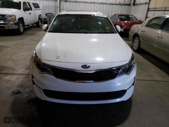 2016 Kia Optima LX with VIN 5XXGT4L30GG002858, listed as a Copart auction lot 74230034 with 83,651 mi miles and Salvage title. Bid and sale history available at DreamBid. Image 5.