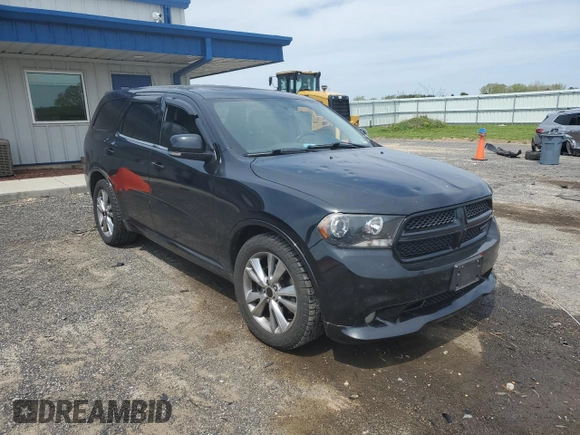 2012 Dodge Durango R/T with VIN 1C4SDJCT8CC301577, listed as a Copart auction lot 55934735 with 127,691 mi miles and Salvage title. Bid and sale history available at DreamBid. Image 4.