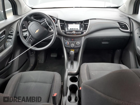 2017 Chevrolet Trax LS with VIN 3GNCJNSB5HL289954, listed as a Copart auction lot 43061775 with 75,481 mi miles and Salvage Title. Bid and sale history available at carsss.com. Image 8.