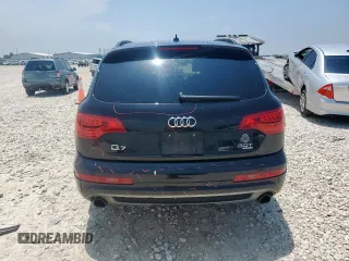 2015 Audi Q7 S line Prestige with VIN WA1DGAFE1FD032439, listed as a Copart auction lot 59705535 with 78,438 mi miles and Salvage title. Bid and sale history available at DreamBid. Image 6.