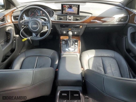 2018 Audi A6 Premium Plus with VIN WAUG8AFC1JN054486, listed as a Copart auction lot 41795625 with 35015 miles and Salvage Title. Bid and sale history available at carsss.com. Image 8.