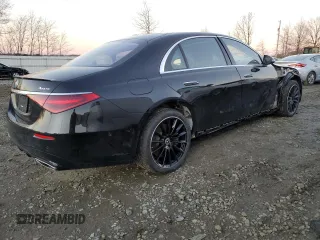 2022 Mercedes-Benz S 580 z VIN W1K6G7GB1NA119379, wystawiony jako Copart lot #72932952 z przebiegiem 2962 mil mil oraz . Historia ofert i sprzedaży dostępna na DreamBid. Obrazek 3.