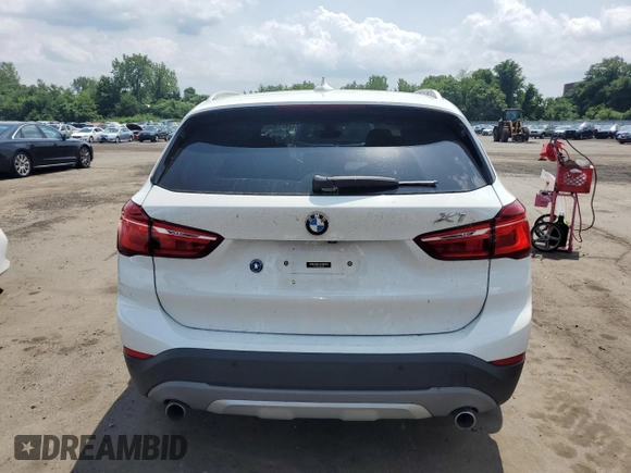 2017 BMW X1 xDrive28i with VIN WBXHT3Z3XH4A55624, listed as a Copart auction lot 59773545 with 140,251 mi miles and Salvage title. Bid and sale history available at DreamBid. Image 6.