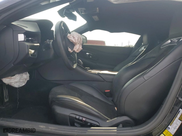 2021 Toyota GR Supra 3.0 with VIN WZ1DB0C03MW036728, listed as a Copart auction lot 85883404 with 95,426 mi miles and Salvage Title. Bid and sale history available at carsss.com. Image 7.