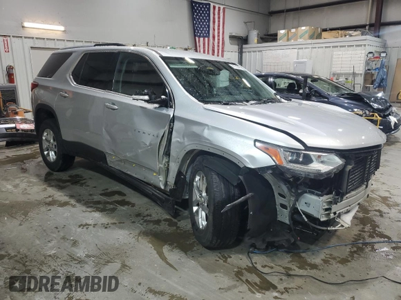 2018 Chevrolet Traverse LT Cloth with VIN 1GNEVGKW8JJ235329, listed as a Copart auction lot 47743465 with 128,779 mi miles and Salvage Title. Bid and sale history available at DreamBid. Image 4.