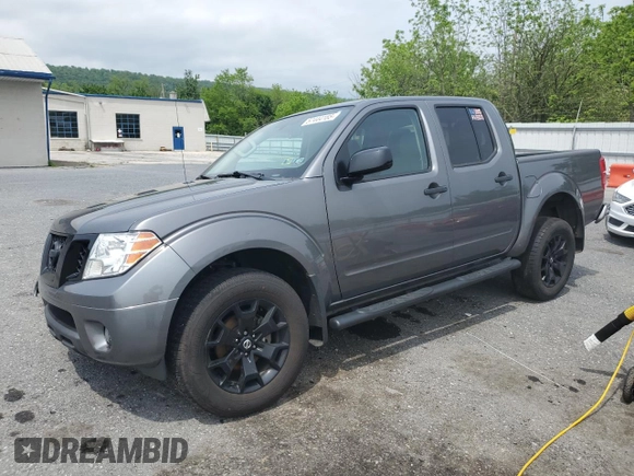 2020 Nissan Frontier SV with VIN 1N6ED0EB2LN723101, listed as a Copart auction lot 57444185 with 74,000 mi miles and Salvage title. Bid and sale history available at DreamBid. Image 1.