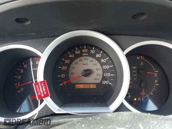 2007 Toyota Tacoma PreRunner with VIN 5TETU62N37Z385416, listed as a IAAI auction lot 41053744 with 169,614 mi miles and . Bid and sale history available at DreamBid. Image 7.