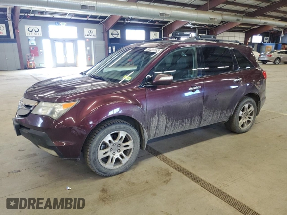 2009 Acura MDX Tech Pkg with VIN 2HNYD28669H518239, listed as a Copart auction lot 50339165 with 229,522 mi miles and Clean Title. Bid and sale history available at carsss.com. Image 1.