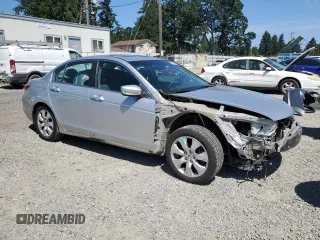 2009 Honda Accord EX with VIN 1HGCP26799A092047, listed as a Copart auction lot 59555835 with 138,515 mi miles and Salvage title. Bid and sale history available at DreamBid. Image 4.