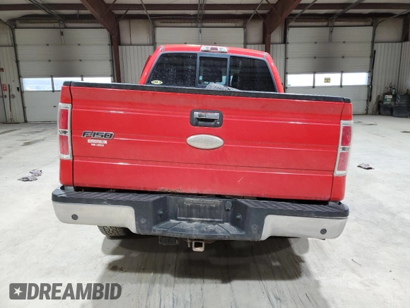 2011 Ford F-150 XLT with VIN 1FTFW1ETXBFC46913, listed as a Copart auction lot 53428075 with 291,930 mi miles and Salvage Title. Bid and sale history available at carsss.com. Image 6.